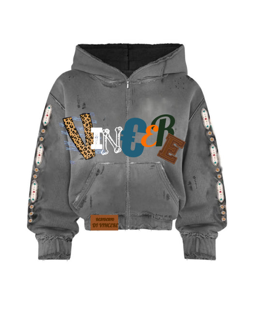 GREY VINCERE ROOKIE OF THE YEAR HOODIE